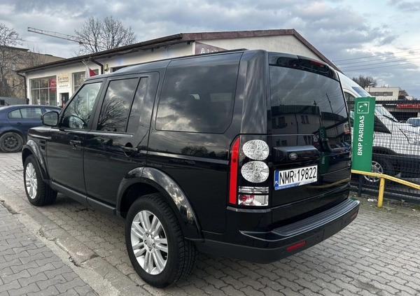 Land Rover Discovery cena 114900 przebieg: 127498, rok produkcji 2015 z Warszawa małe 326